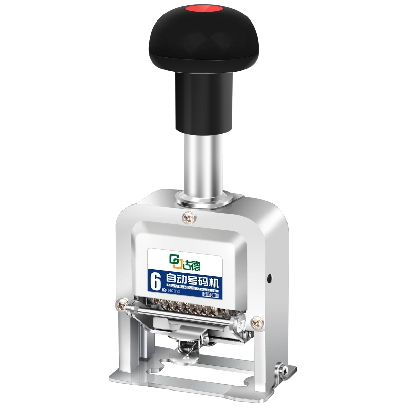 古德頁碼打碼機自動號碼機小型印表機手動數字可調生產日期印章器超市全 