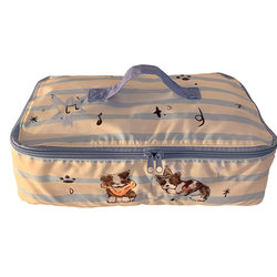 Cute puppy travel storage bag underwear organizer