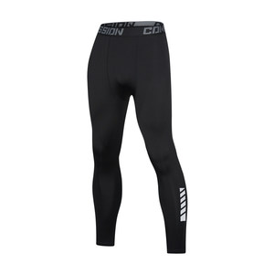 
Fitness pants men's sports tight trousers running quick-drying high elastic ice silk pants compression basketball football training sports