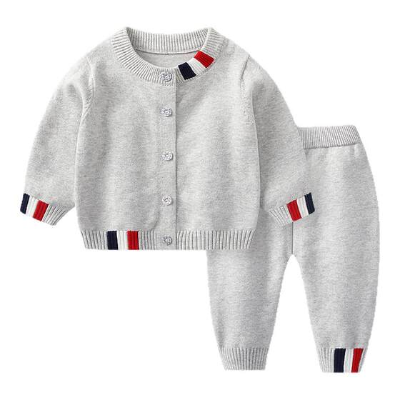 
Baby suit spring and autumn new baby boy spring sweater sweater cardigan toddler spring bottoming boy clothes