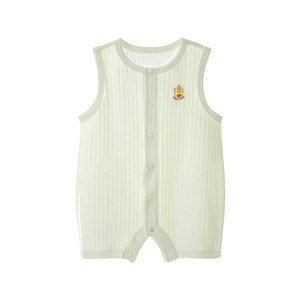 
[Special Clearance] BETUS Baby Clothes Summer Vest Pure Cotton Romper Suit for Men and Women Baby Sleeveless Jumpsuit Summer
