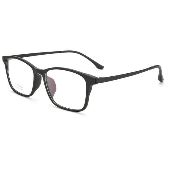 
Phil Watanabe Rubber Titanium Ultra-Light Black Glasses Frame Skin-Friendly Texture Business Casual with Myopia Lenses 80827