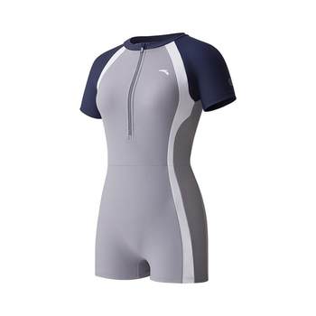 
Anta slim waist women's one-piece flat-angle swimsuit looks slim