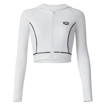 Areaan women's long-sleeved split flat horn swimsuit
