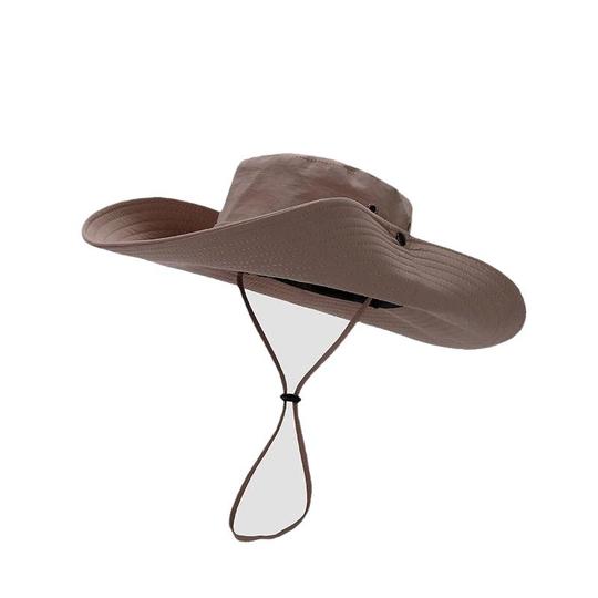 Bi diao Cowboy Hat - Unisex Sun Protection for Travel & Outdoors display picture 2