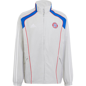 
Adidas/Adidas genuine 2025 men's football training sports casual stand collar jacket JF0592
