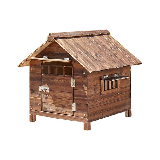 Outdoor dog house outdoor indoor rainfall sunscreen solid wood pet nest cat nest cat house dog nest pet products dog house