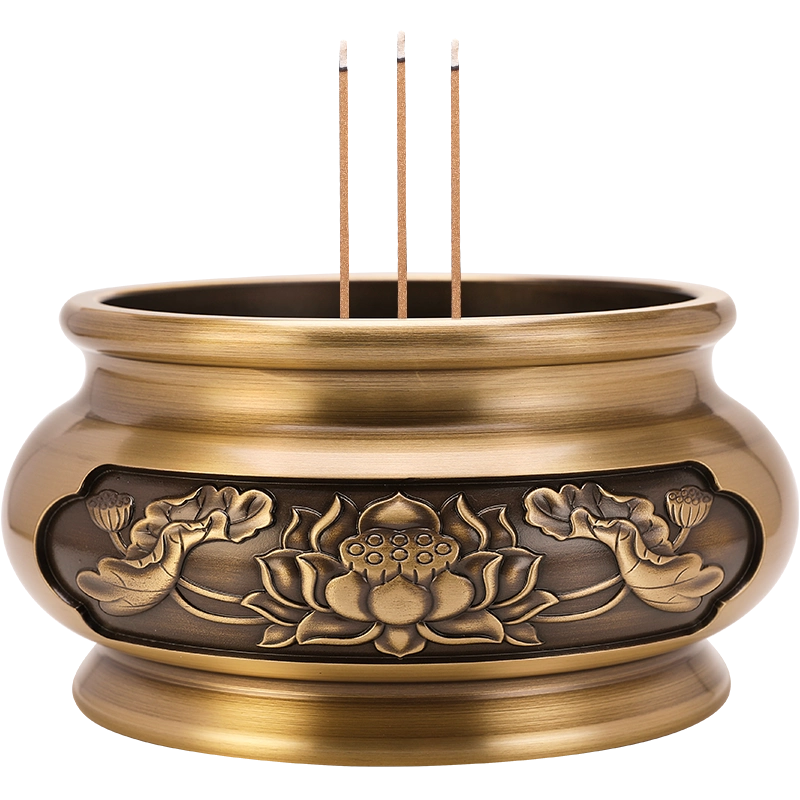 香炉 角香炉 七号 日本松荣堂丽香炉猫头鹰大号香炉7厘米短香塔香盘香用原装进口