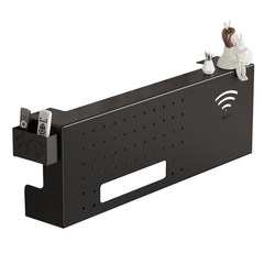 Set-top box hidden storage light cat wall-mounted without punching