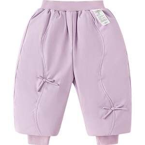 
The same style as the shopping mall, Balabala, girls' down pants, baby baby outer pants, winter style, children's casual pants, thick