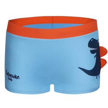 BE Van De'Ann jointly created little dinosaur children's swimming trunks men