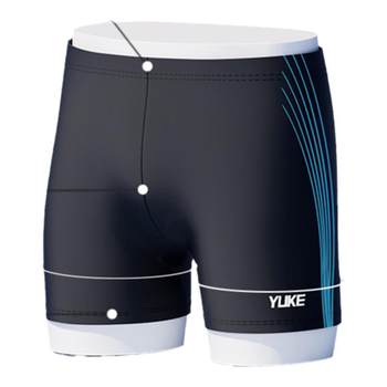 Swimming trunks men's swimsuit men's boxer swimming trunks large size quick-drying loose 2025 new swimming set equipment