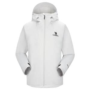 
Camel Outdoor Rain God Jacket Women's Windproof and Waterproof Lightweight Hard Shell Jacket Men's Tibet Travel Single Layer Mountaineering Jacket