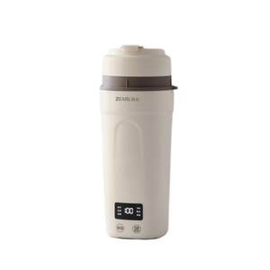 German real rice portable water cup small mini -boiling pot travexed the heating heating insulation electric hot water cup
