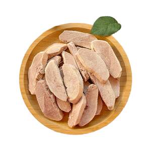 
Pet snacks freeze-dried duck breast slices puppies, dogs, cats, pure meat, teeth grinding, tooth cleaning nutrition meal, pure meat original cut