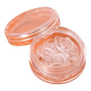 Resin Ear Captive Piercing Transparent Earrings