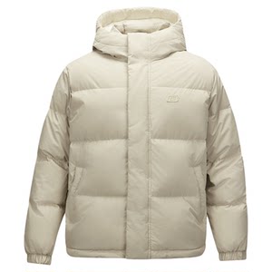Skecher winter couples hooded jacket warm windproof water splashing sports fashion short down jacket
