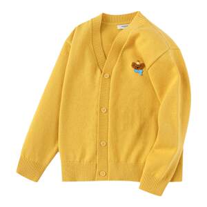 
Balabala boys' knitted cardigan baby sweater coat children's tops spring and autumn new children's clothing air-conditioned clothes