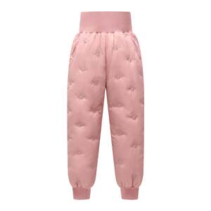 
Balakore children's down pants girls high waist windproof thickened thermal pants boys primary school uniform underwear pants