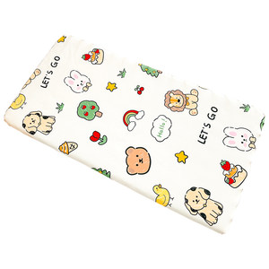 Crib cover children's pure cotton bed cover mattress cover infant bed sheet newborn baby bedding custom made