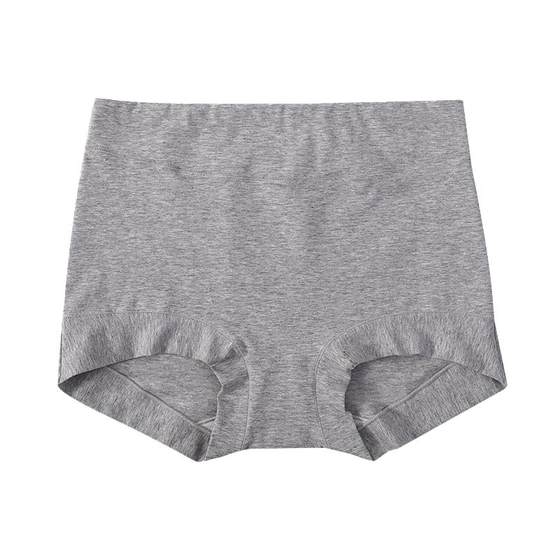 Boxer underwear for women pure cotton antibacterial high waist belly tightening belly lifting silk crotch women's markless shorts antibacterial