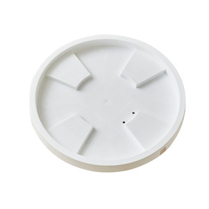 Gulfing tray green plant green plant with a thickened bottom round roller clearance chassis large water disk
