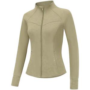 
[Wasteland Print] Air Air Sports Jacket Women's Slim Zipper Long Sleeve Shirt JK006 Particle Mania