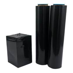 Winding film Quanjia black packaging film blue color film