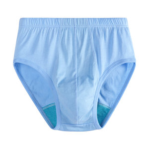
A/B pure cotton men's high waist antibacterial underwear mercerized cotton loose large size middle-aged and elderly people's shorts briefs 1922