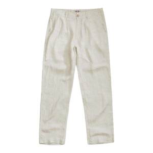 
AK men's summer new Cuba Libre solid color dry breathable drape linen loose straight casual trousers for men