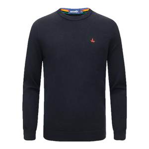 
[100 pure wool] Navigare Italian dinghy autumn and winter men's sweater new warm round neck sweater