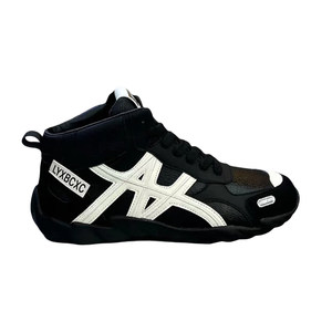 
Trendy brand men's shoes spring new retro forrest shoes high-top lace-up sports and casual shoes comfortable, fashionable and versatile trendy shoes