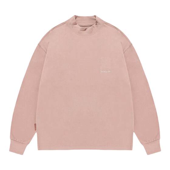 BJHG reckless long-sleeved T-shirt men's winter American casual high-neck heavy loose bottoming shirt for women