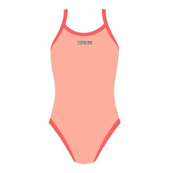 Chauke children's competitive swimsuit quick-drying solid color