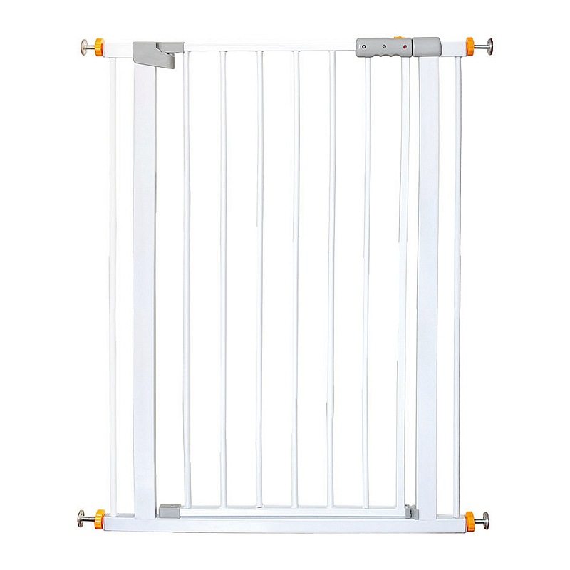 Barrière De Sécurité COMOMY 75-103cm - Barrière Escalier Bébé Sans Perçage, Extensible Avec Porte Chat