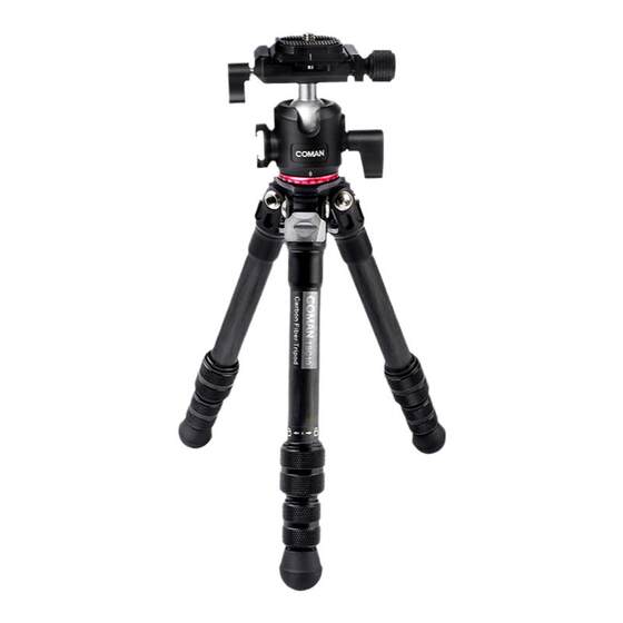 
[Light Cavalry Series] Keman TSC10A20 Professional SLR Camera Mobile Carbon Fiber Desktop Tripod Vlog Selfie Live Mini Portable Micro Single Story Travel Stand Light