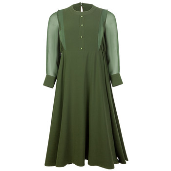 Beautiful Inn Plus Size Elegant Ruffle Dress