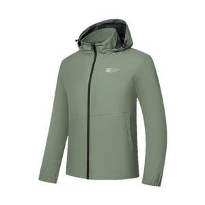 
Jordan mesh windbreaker mall same style spring men's German Rudolf fluorine-free water repellent removable hood woven