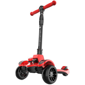 Skateboarding children 3-6-12 year old boys and children, slipping, baby pedal car can fold the big children's skating car