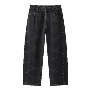 
[Wang Anyu's same style] Semir jeans, the same style in the mall, men's retro loose curved scimitar pants 2025 autumn new style