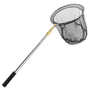 
Brush Net Fish Net Bulk Net Rod Telescopic Rod Full Set of Brush Net Head Fishing Tackle Supplies Retracting Slim Eyes Deepening Free Fishing