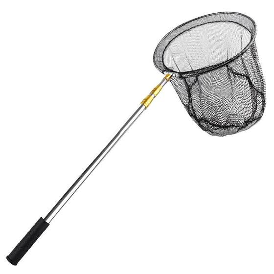 
Brush Net Fish Net Bulk Net Rod Telescopic Rod Full Set of Brush Net Head Fishing Tackle Supplies Retracting Slim Eyes Deepening Free Fishing