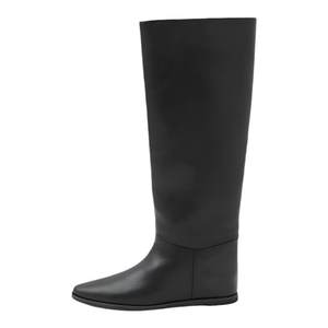 
Classic fashion splicing hidden heel fashionable wide-leg high boots [Special offer for store celebration brand] - Please wait for pre-Sell