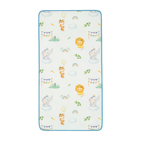 Baby mats can be used for children's kindergarten nap special mats baby crib ice silk A type summer customization