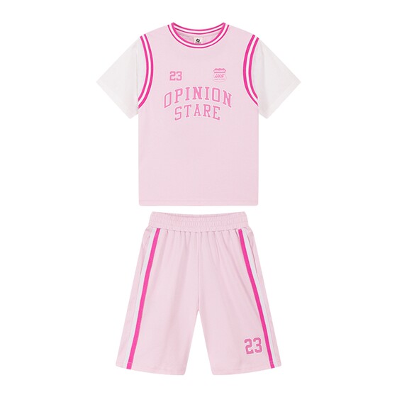 
Zuoxi girls sports suit summer quick-drying new children's badminton girls basketball football training clothes summer clothes