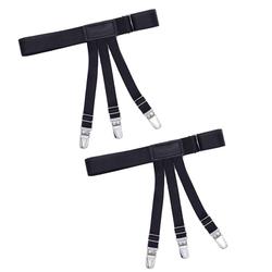 Unisex Anti-slip Invisible Shirt Clip Top Anti-wrinkle Shirt Clip Artifact Hem Fixed Thigh Ring Garter Belt