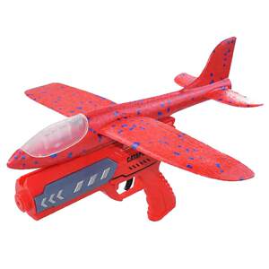 
Ejection foam plane launch gun children gliding glowing toys outdoor activities parent-child interactive model children