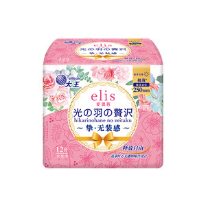 
King elis Ai Luqian ultra-thin light feather day and night safety pants sanitary napkin breathable aunt napkin skin-friendly combination