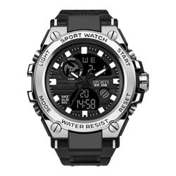 Teenager Electronic Watch Men's Student Watch Middle And High School Trendy Multi-functional Special Forces Sports Waterproof Alarm Clock
