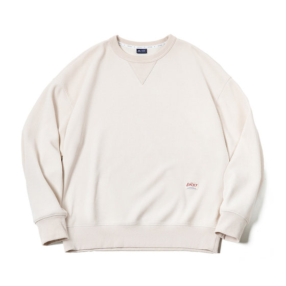 
Madden workwear American retro heavyweight chenille sweatshirt hooded loose round neck bottoming long-sleeved T-shirt men's autumn and winter